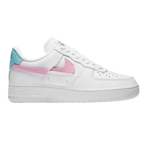 Nike AF1 LXX White Pink Aqua