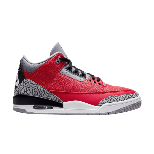 Jordan Retro 3 Red Grey Cement