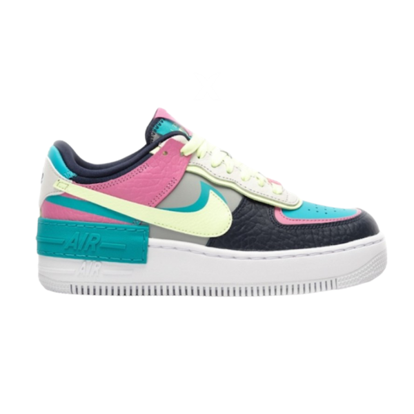 Nike AF1 Shadow Barely Volt Oracle Aqua